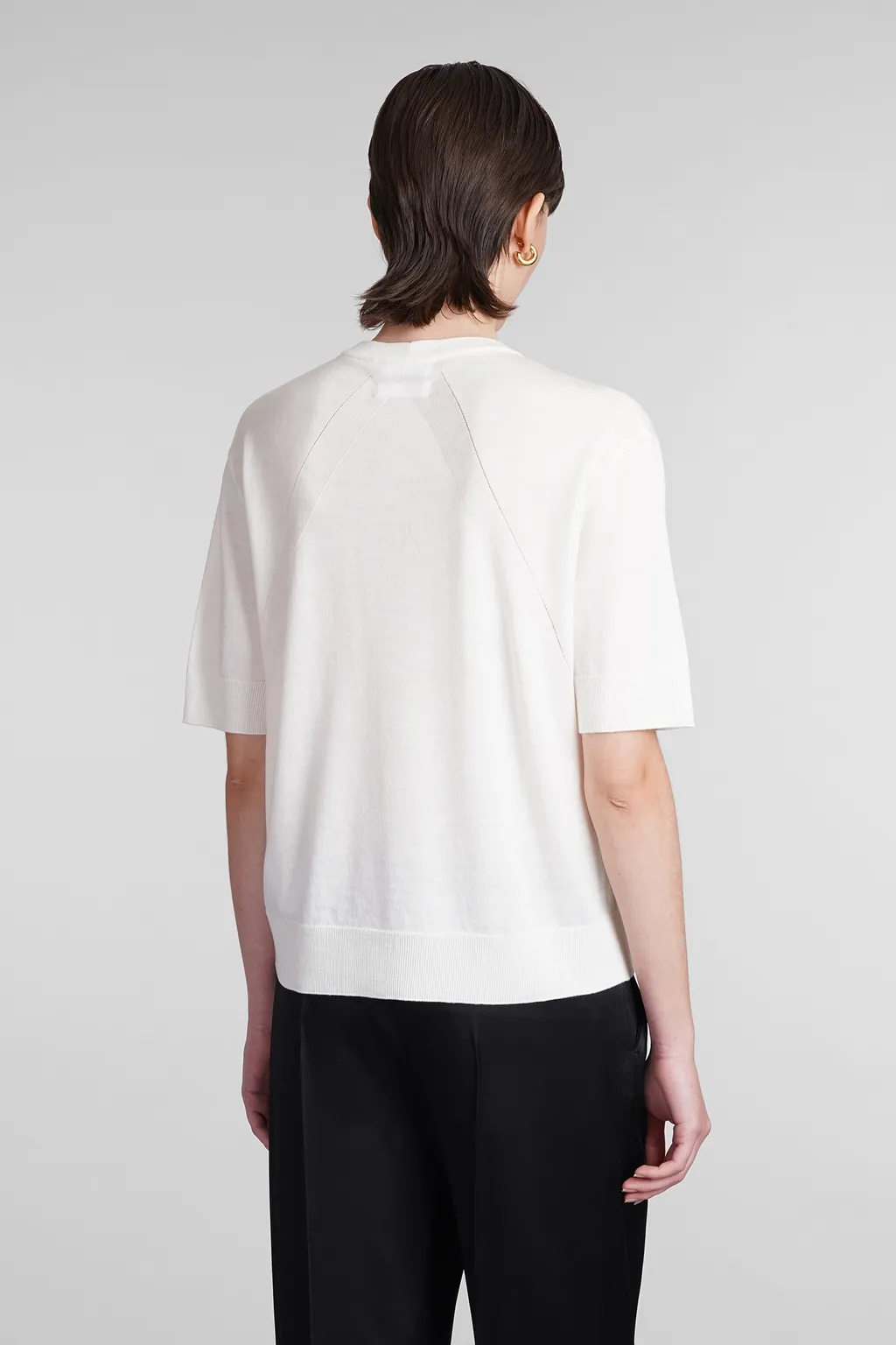 Jil Sander Crewneck Knitted T-Shirt