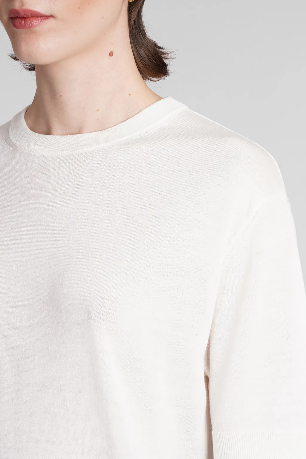 Jil Sander Crewneck Knitted T-Shirt
