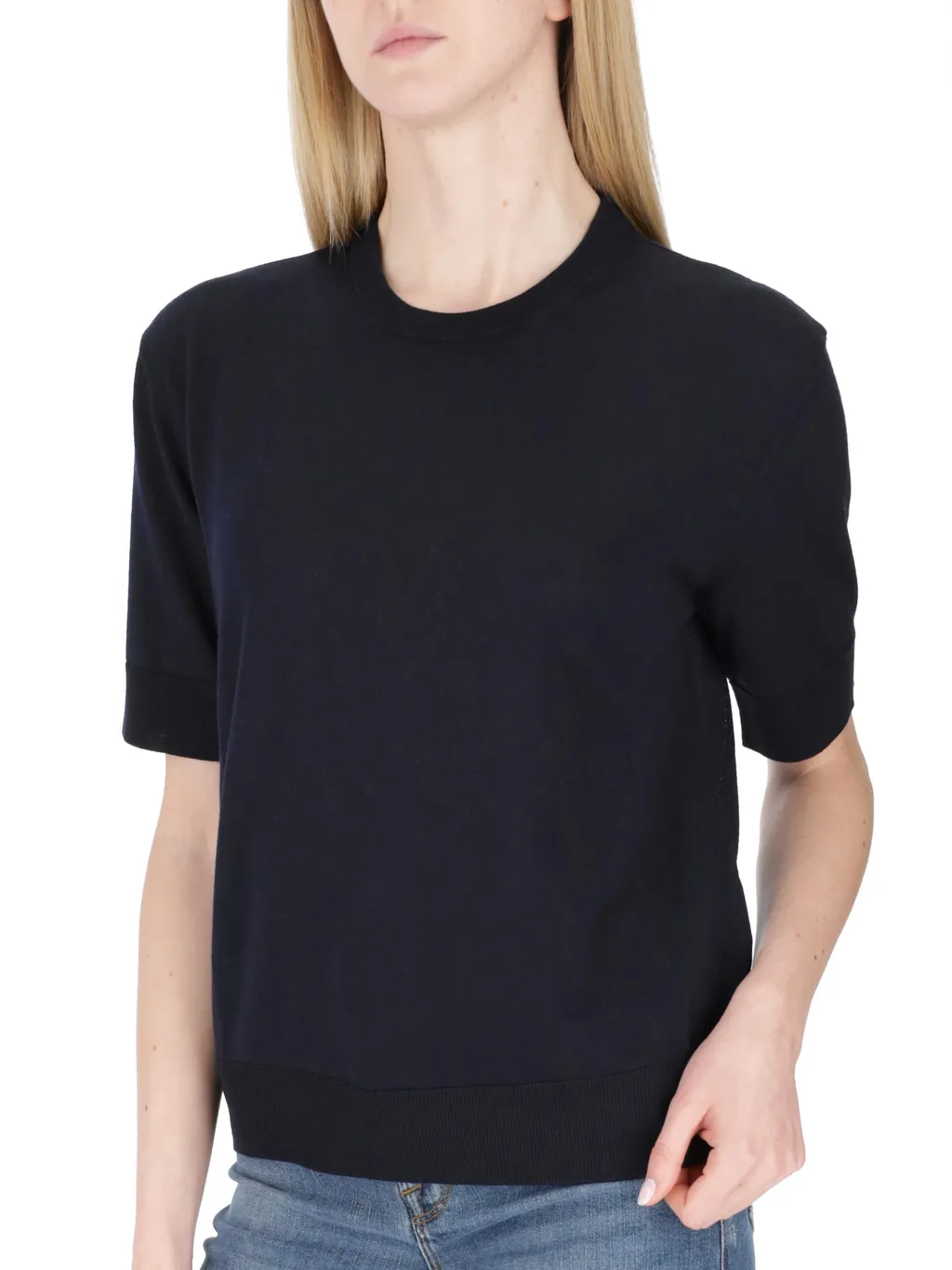 Jil Sander Crewneck Knitted T-Shirt