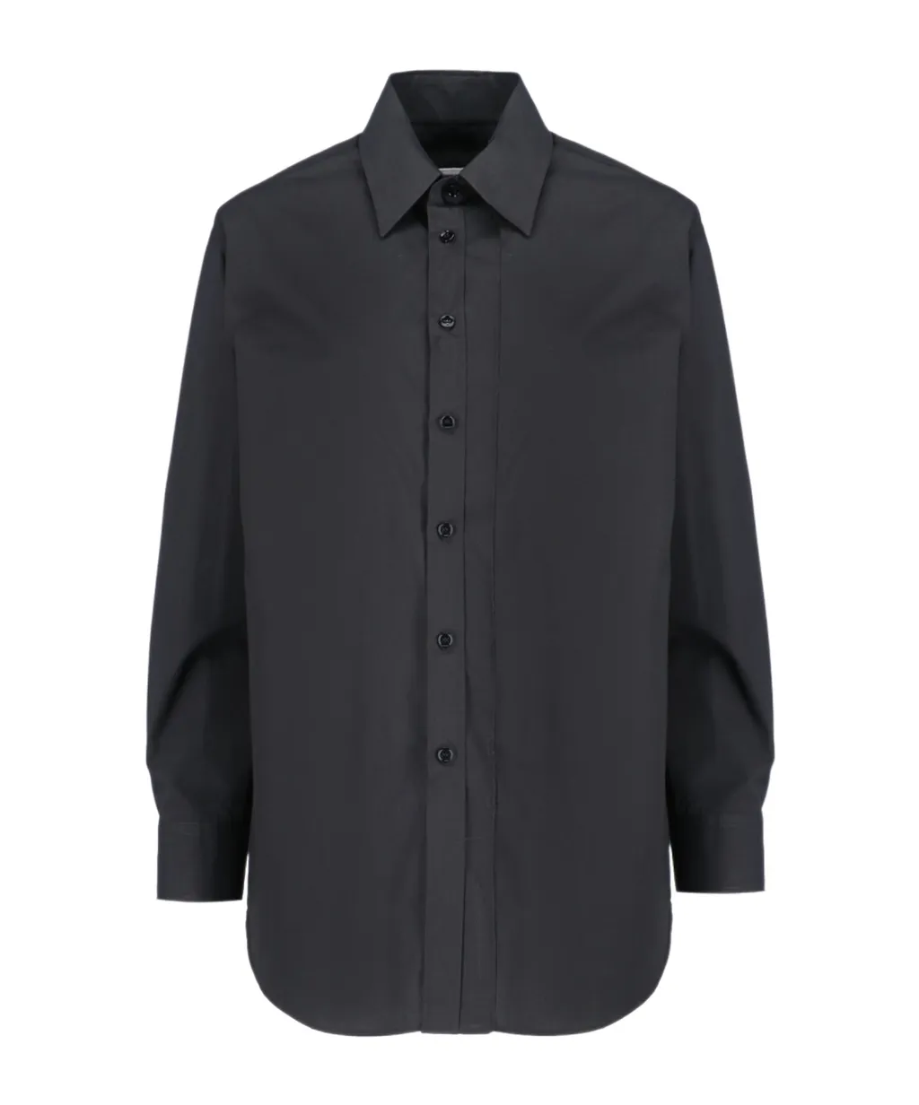 Mm6 Maison Margiela Long Sleeved Buttoned Shirt