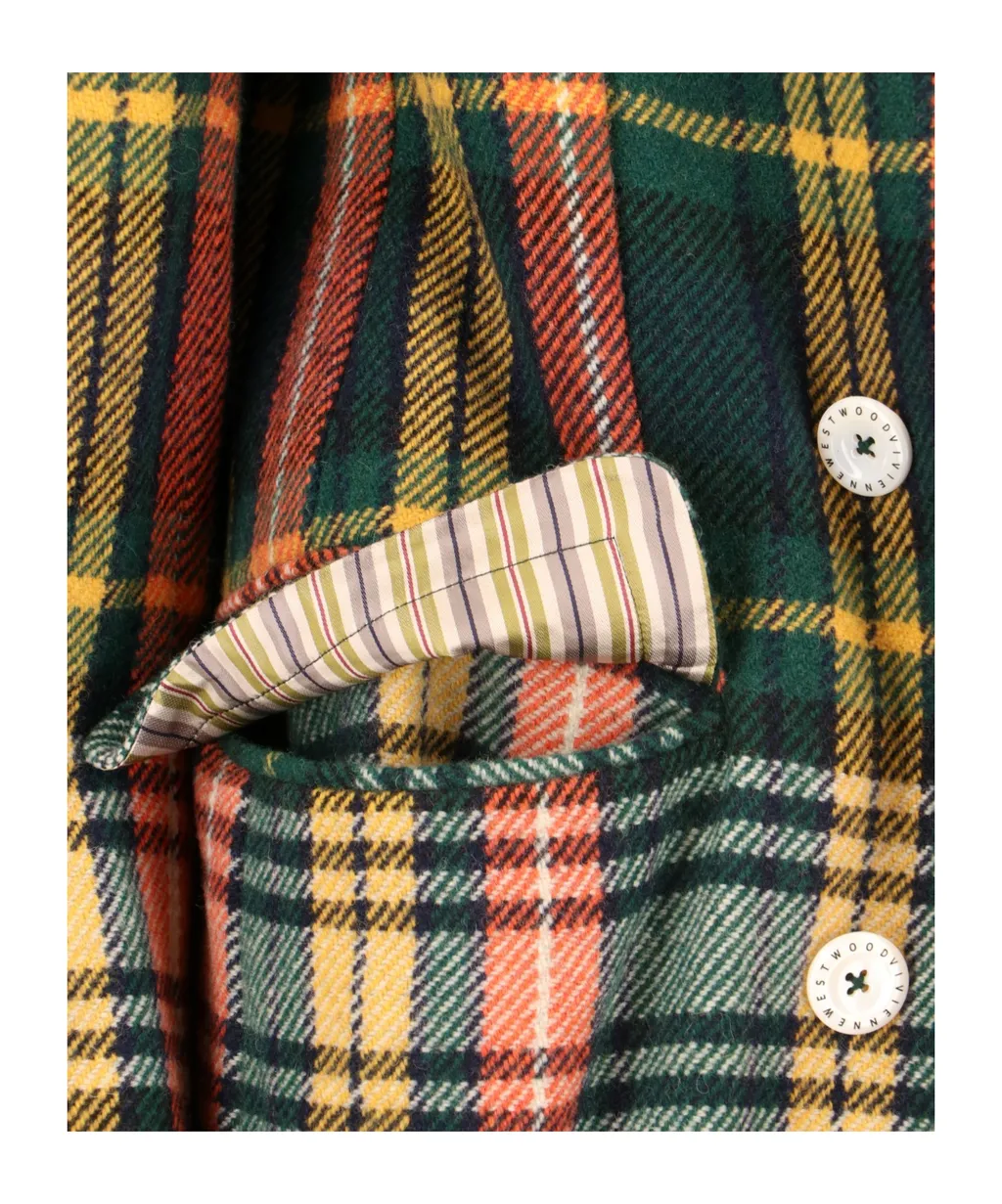 Vivienne Westwood Double Breasted Checked Coat