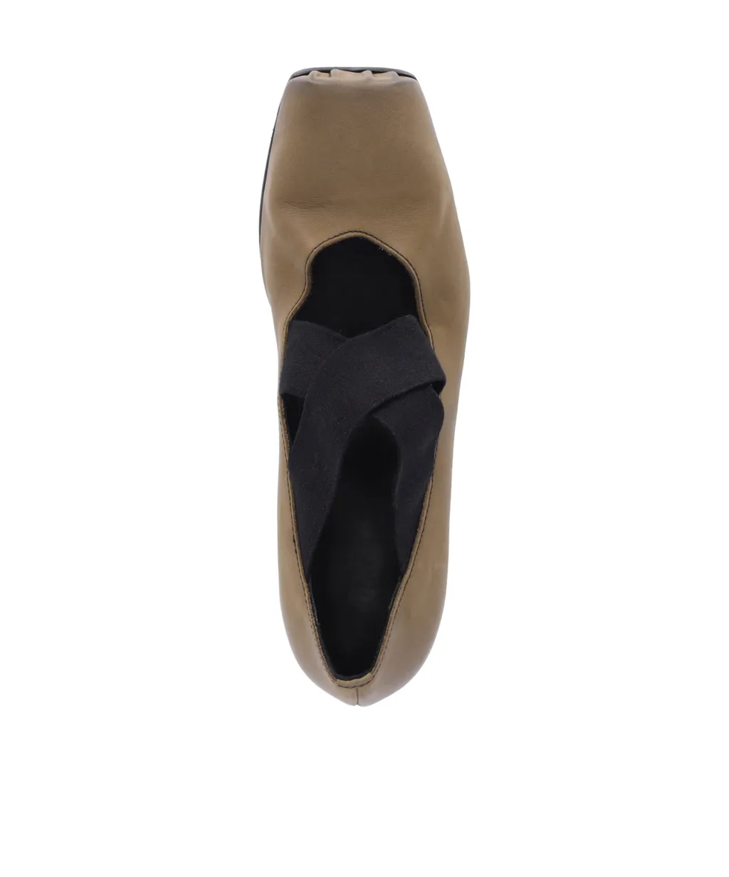 Square-Toed Ballet Shoes