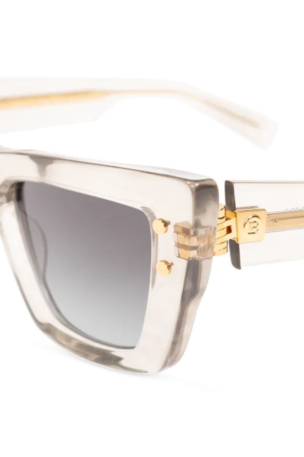 Balmain Eyewear B Eye Butterfly Frame Sunglasses