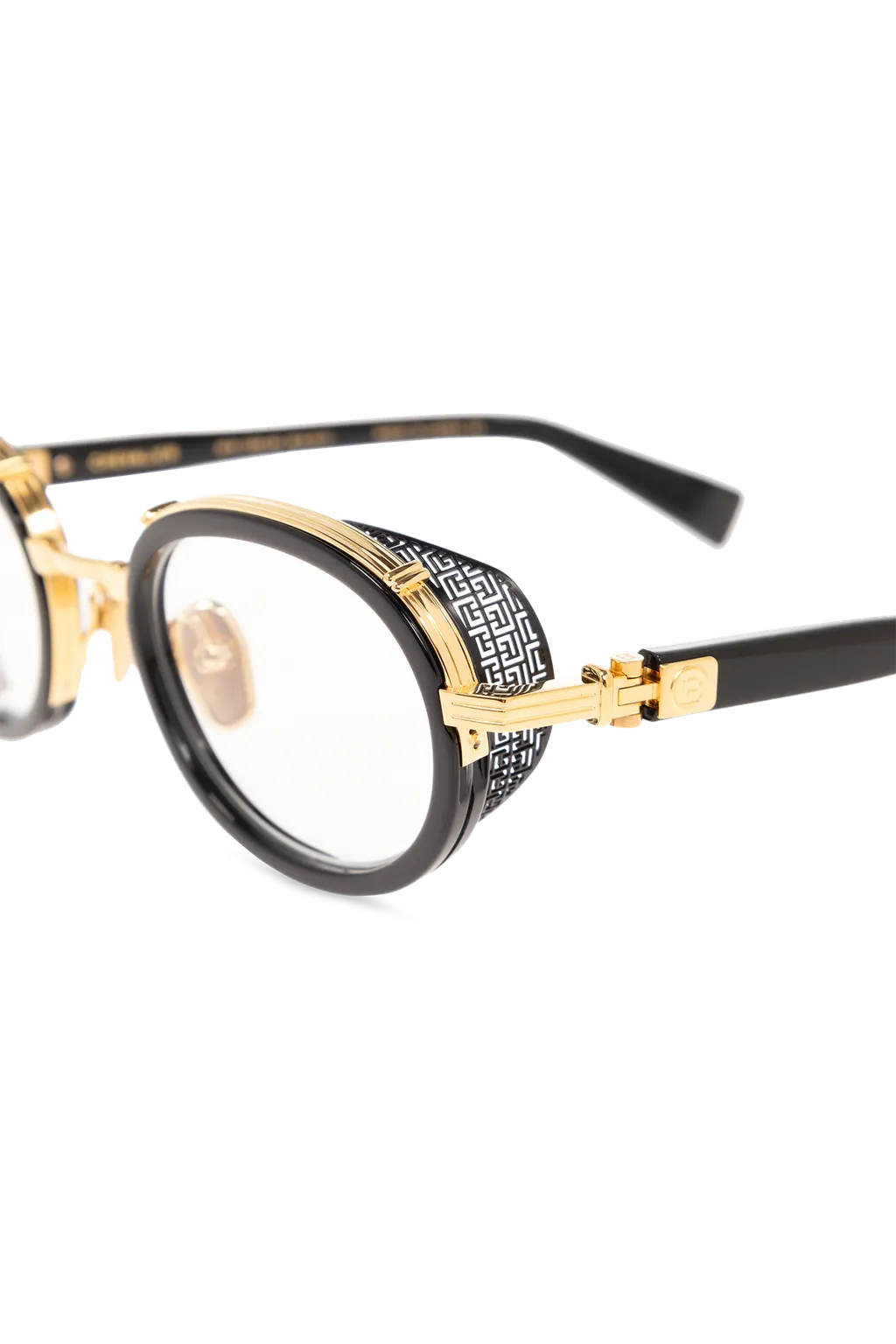 Balmain Eyewear Chevalier Round Frame Glasses