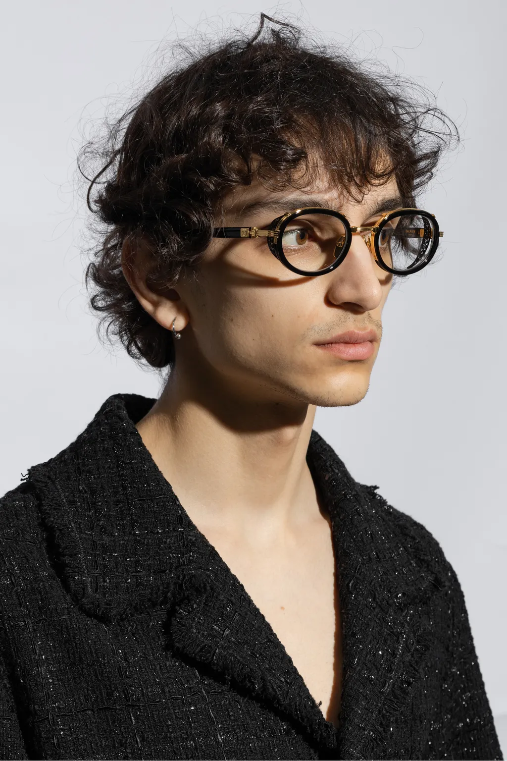Balmain Eyewear Chevalier Round Frame Glasses