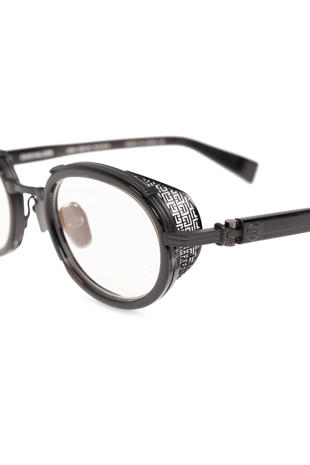 Balmain Eyewear Chevalier Oval Frame Glasses