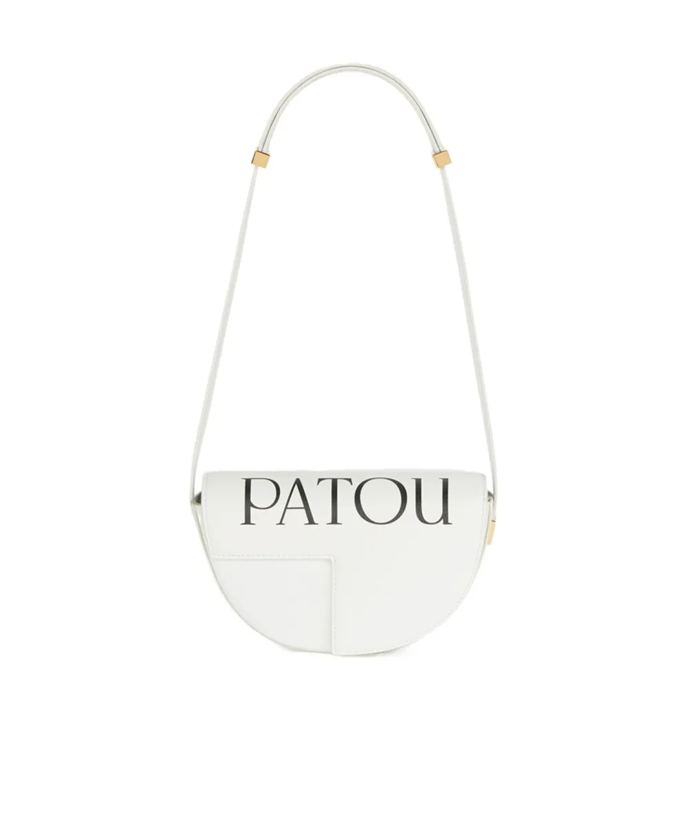 Patou Logo Flap Shoulder Bag