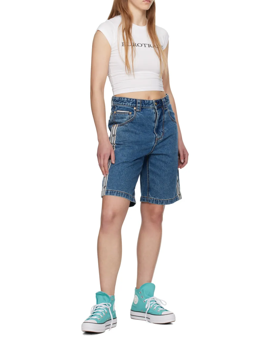 Lace-Up High-Top Casual Shoes