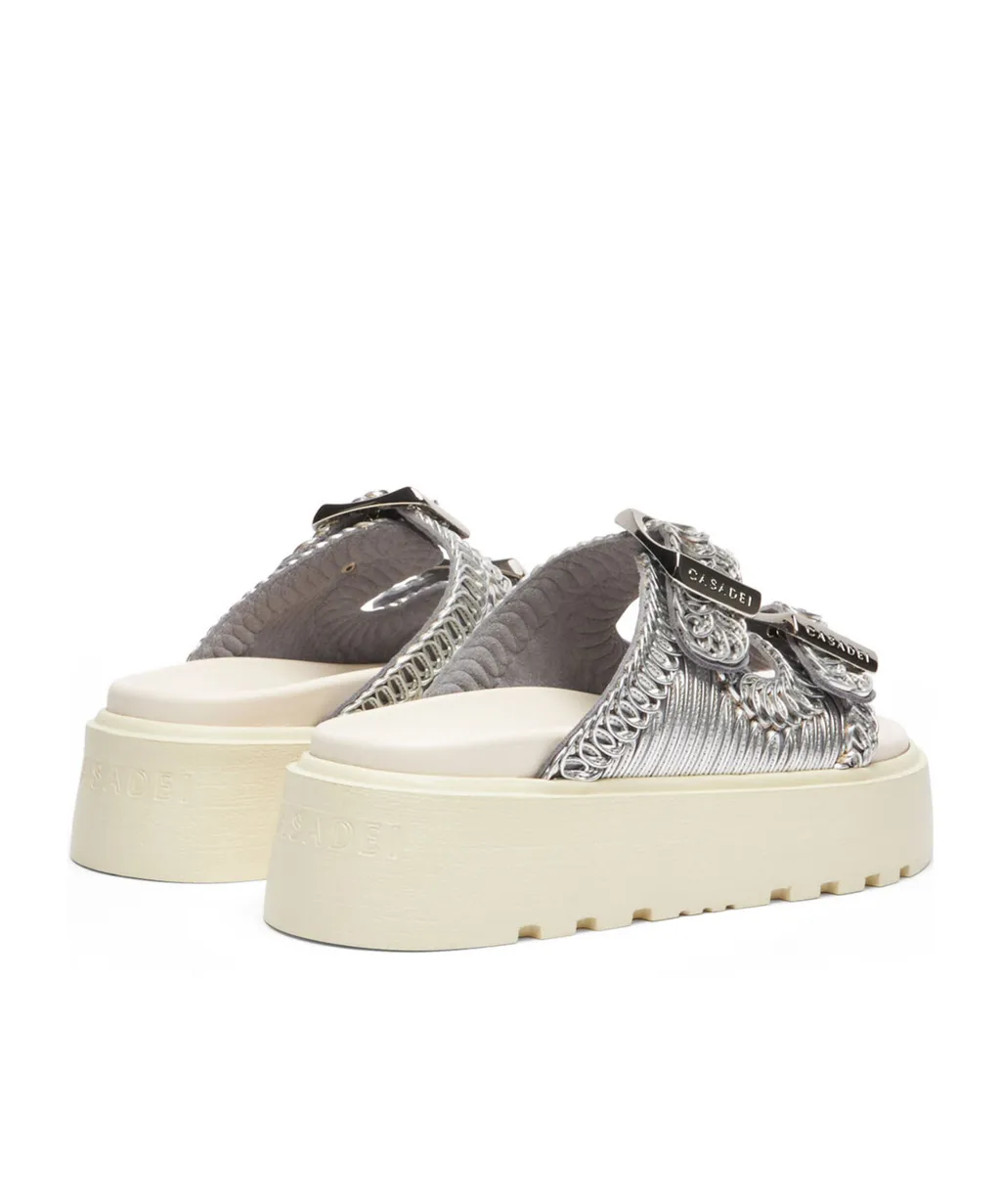 Casadei Birky Platform Slides