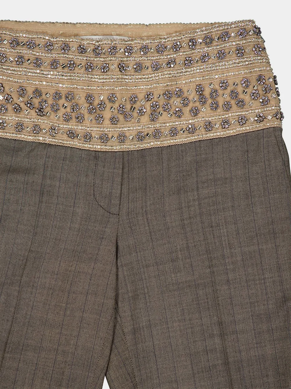 Patterned Casual Pants