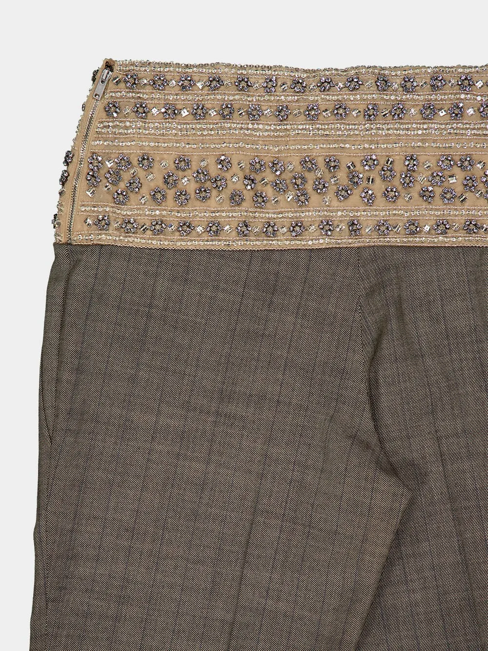 Patterned Casual Pants
