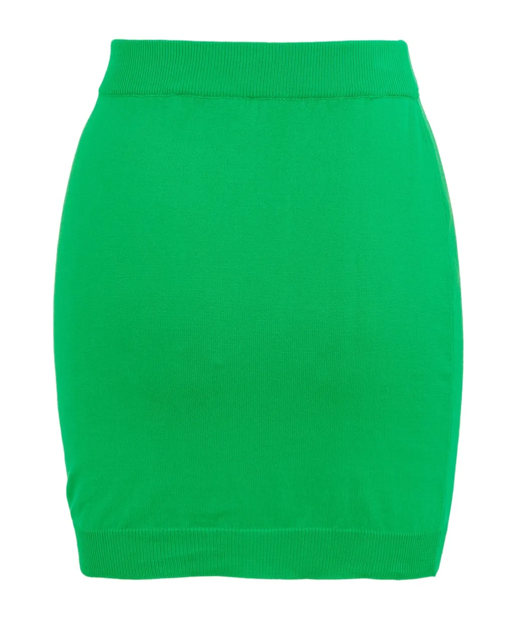 Vivienne Westwood Orb Embroidered Mini Skirt