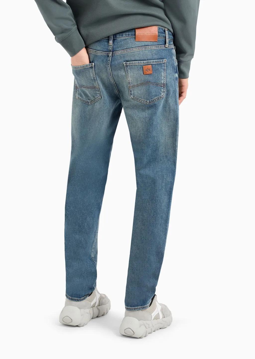 Logo Denim Pants