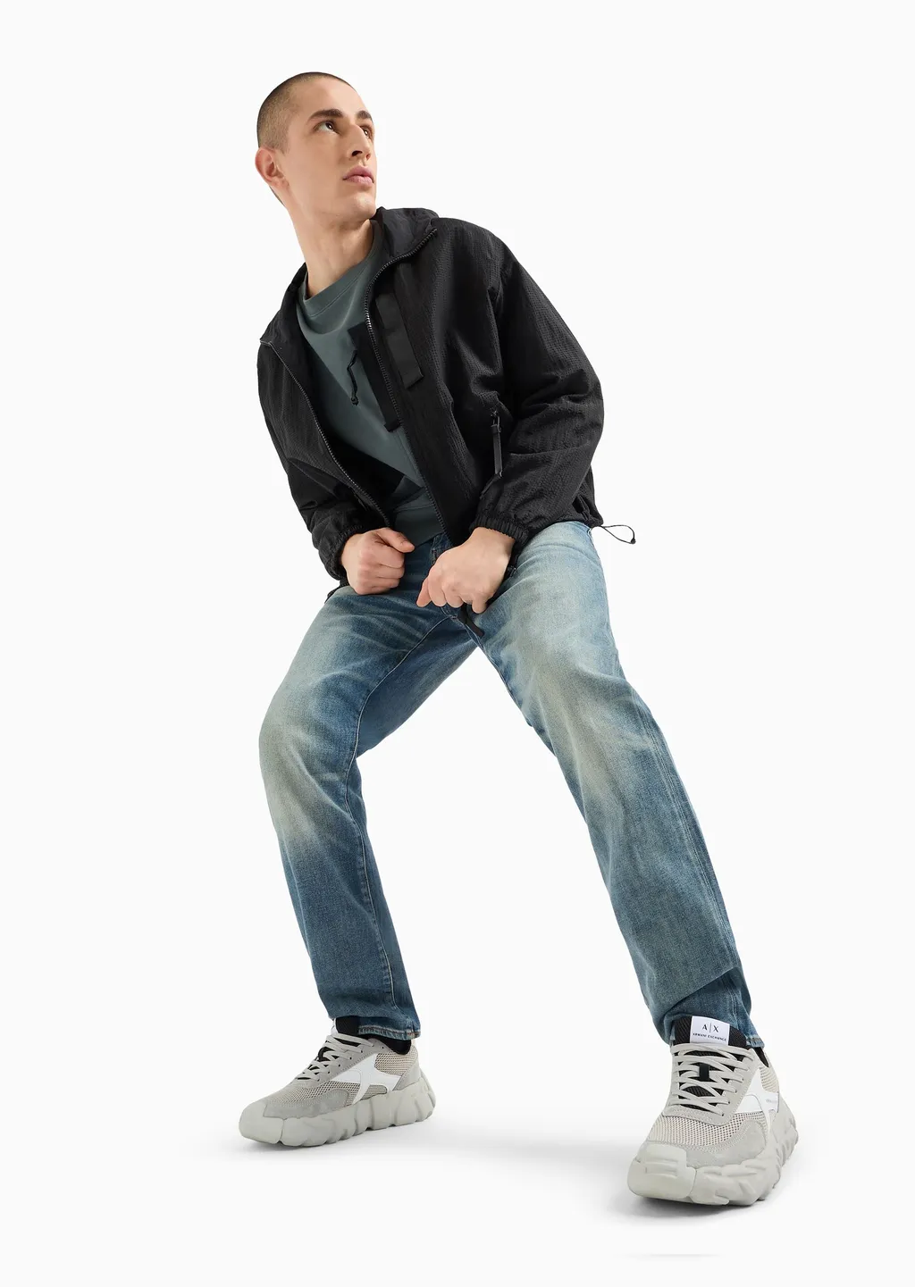 Logo Denim Pants