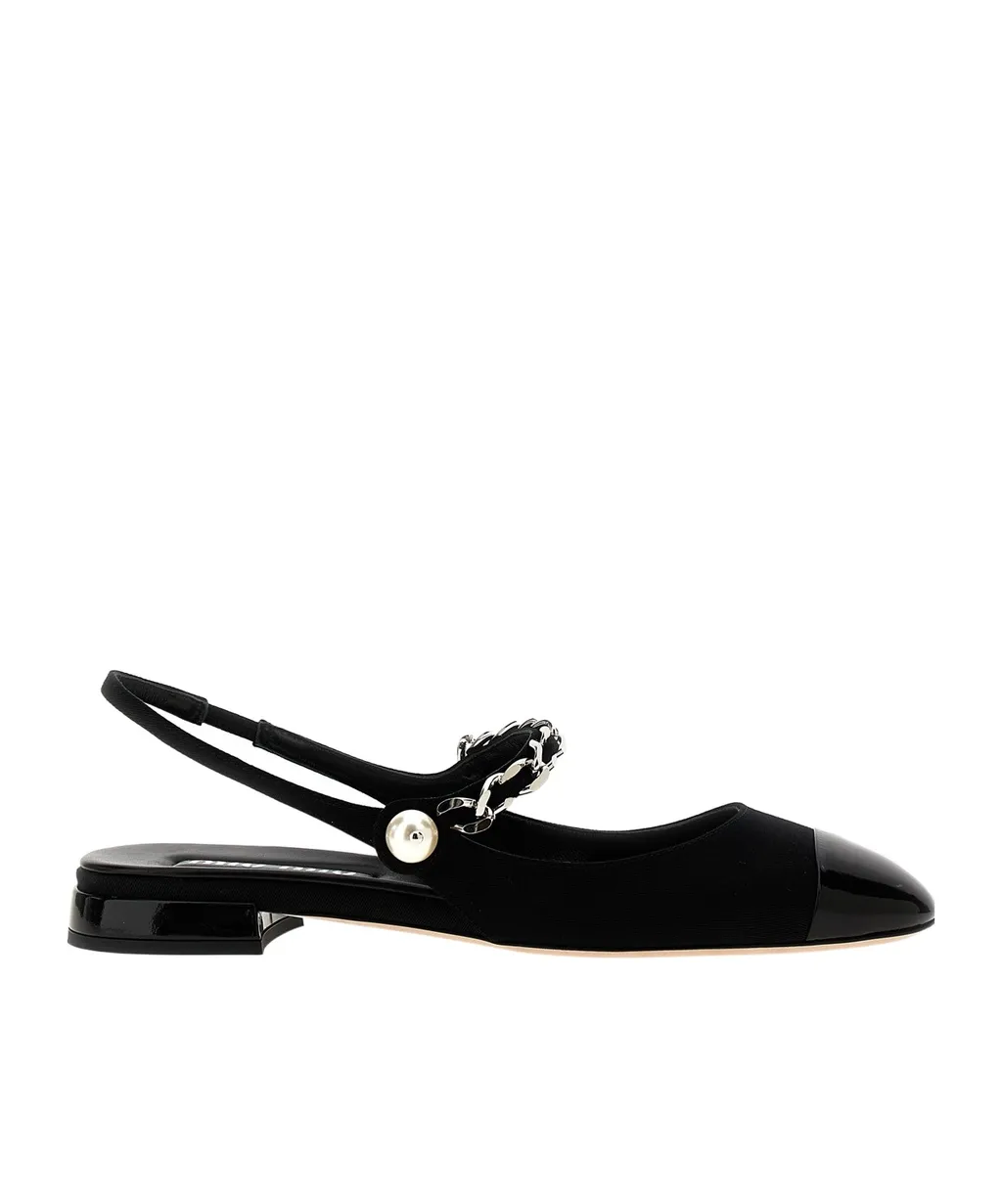 Round-Headed Flat Sandals