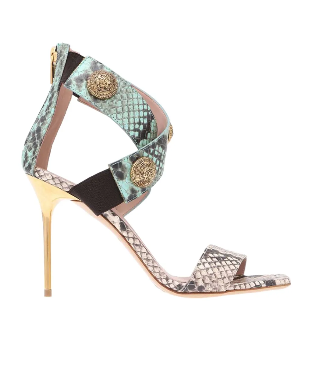 Open-Toed High-Heeled Sandals