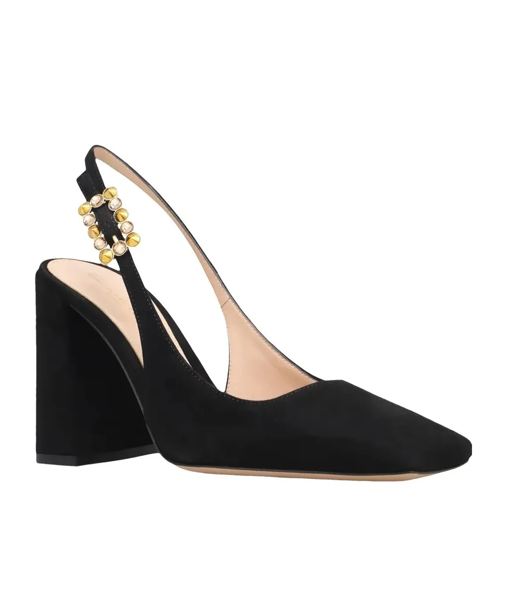 Square Toe High Heels