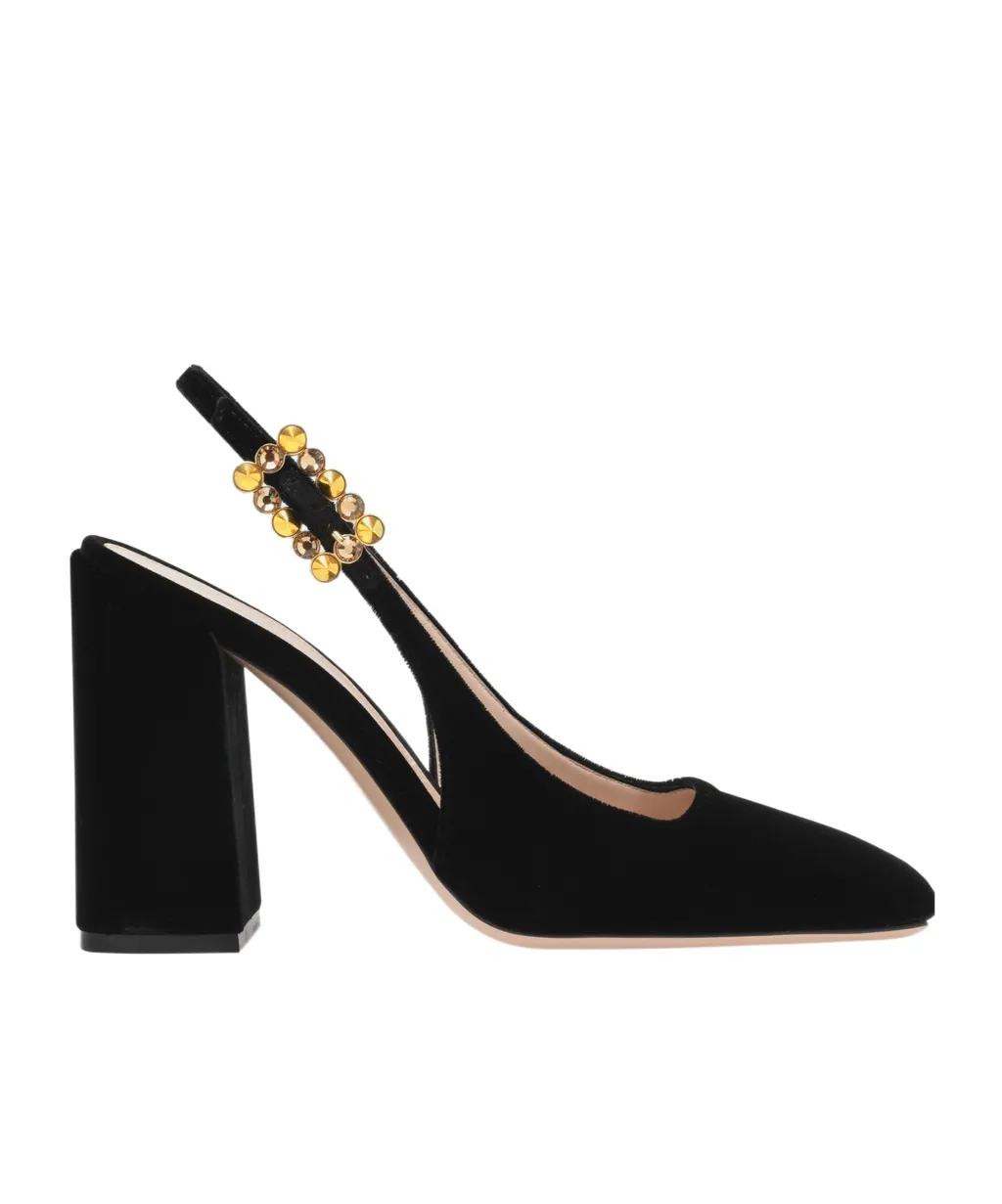 Square Toe High Heels