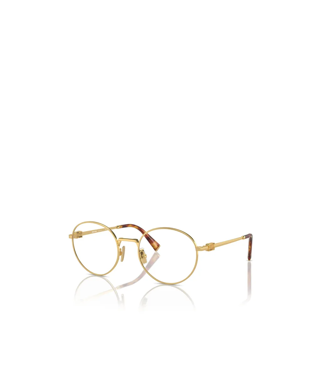 Miu Miu Eyewear Round Frame Glasses