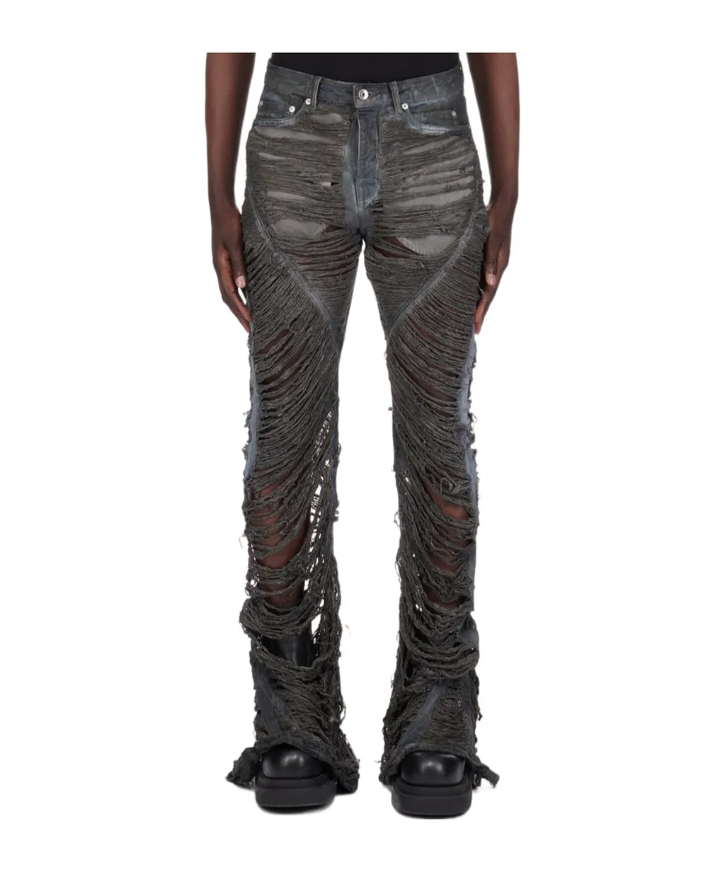 Straight Tube Five Bags Of Jeans