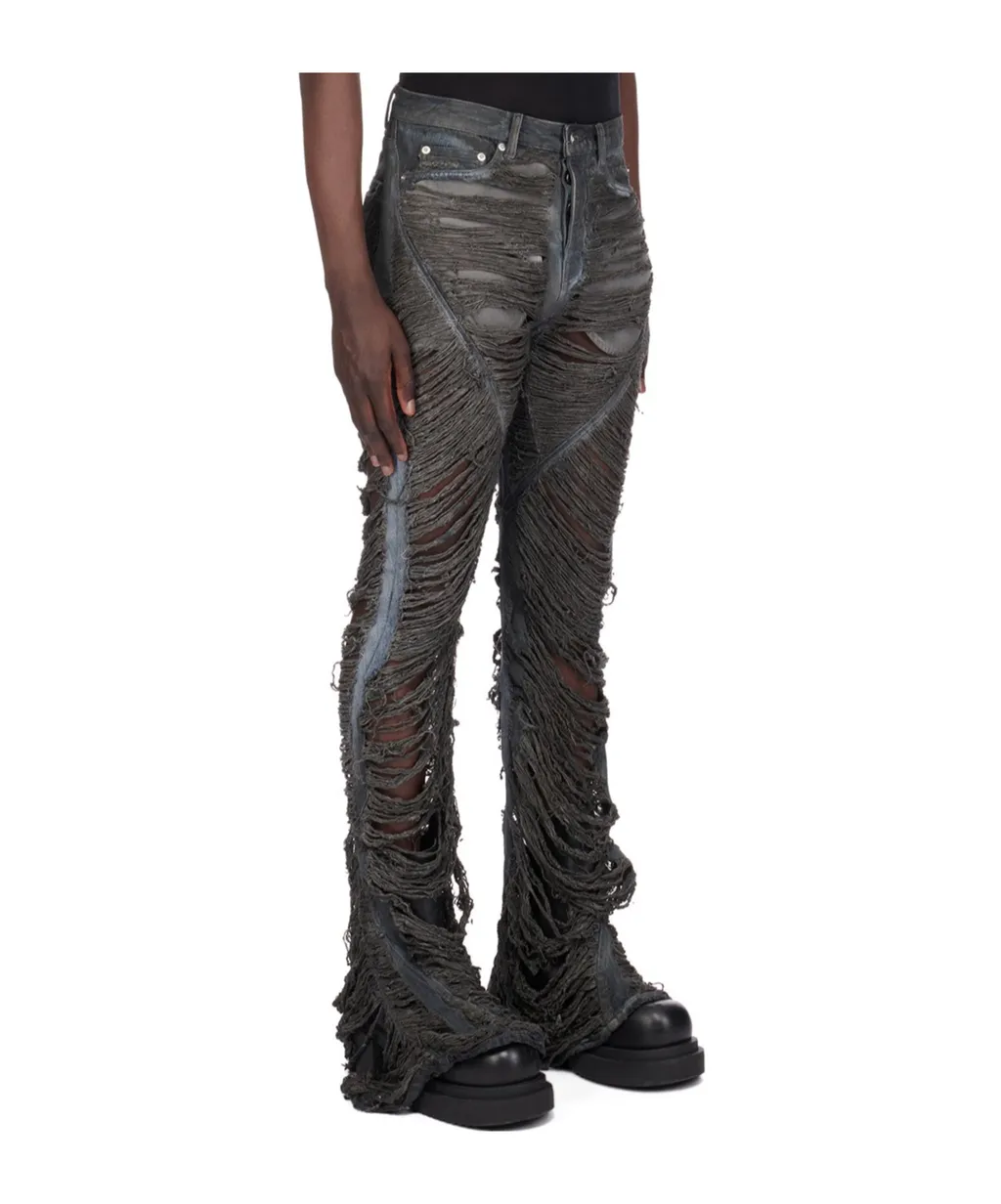 Straight Tube Five Bags Of Jeans