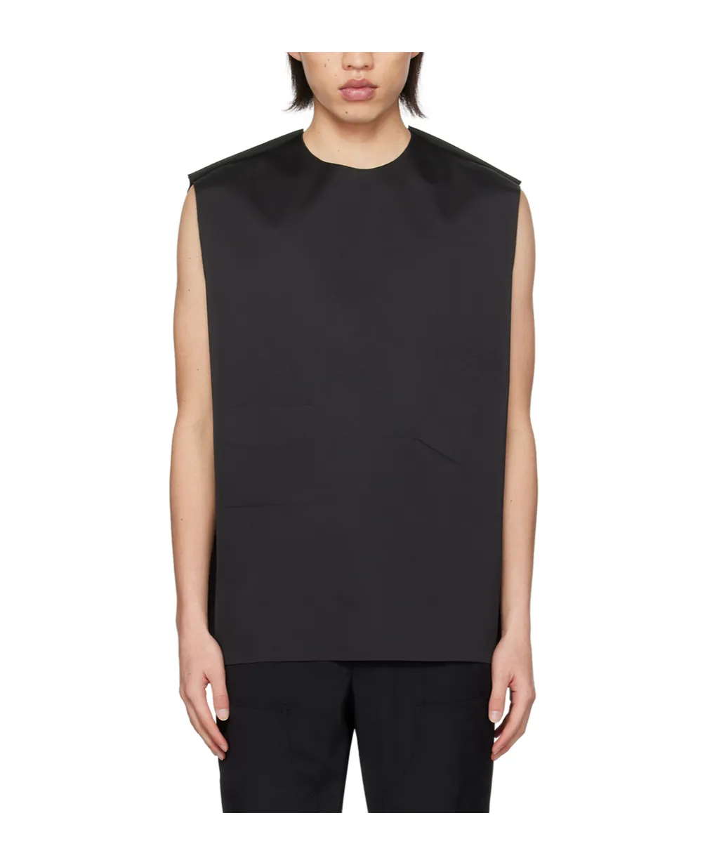 Debossed-Motif Vest