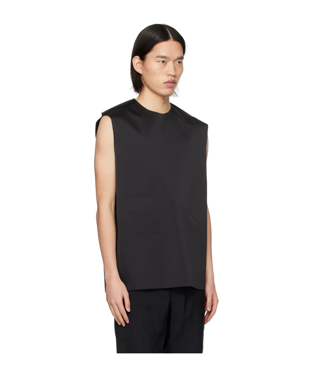 Debossed-Motif Vest