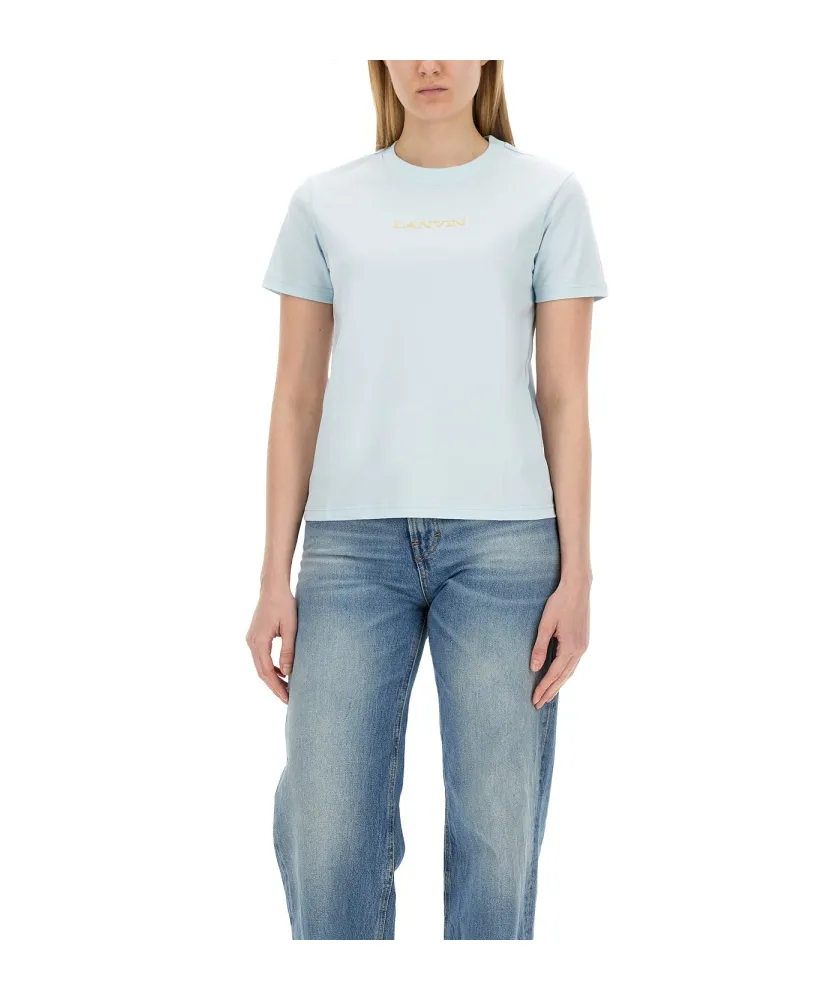 Lanvin Crewneck Short-Sleeved T-Shirt