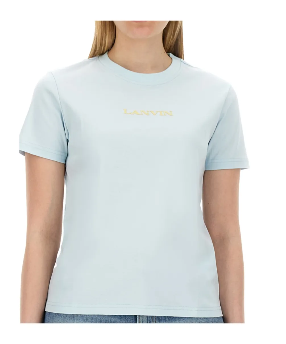 Lanvin Crewneck Short-Sleeved T-Shirt