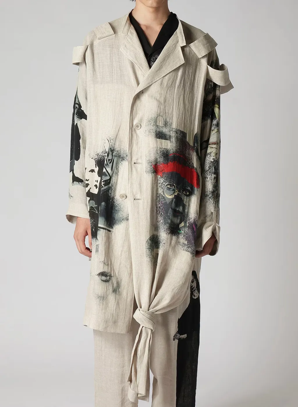 Epaulet Pattern Casual Jacket