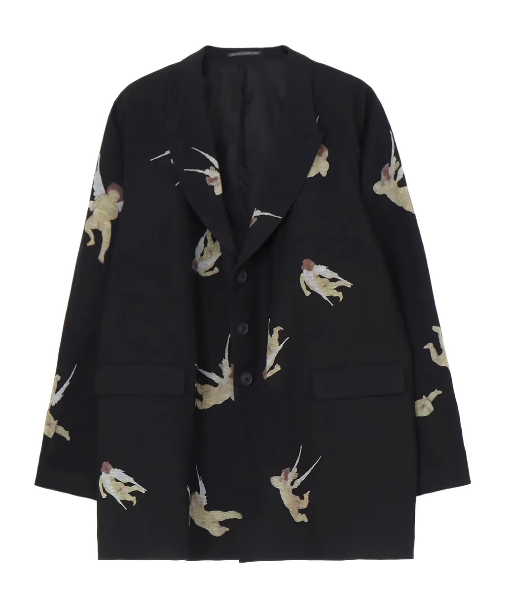 Angel Pattern Casual Jacket