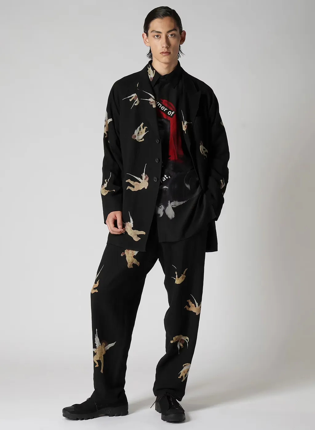 Angel Pattern Casual Jacket