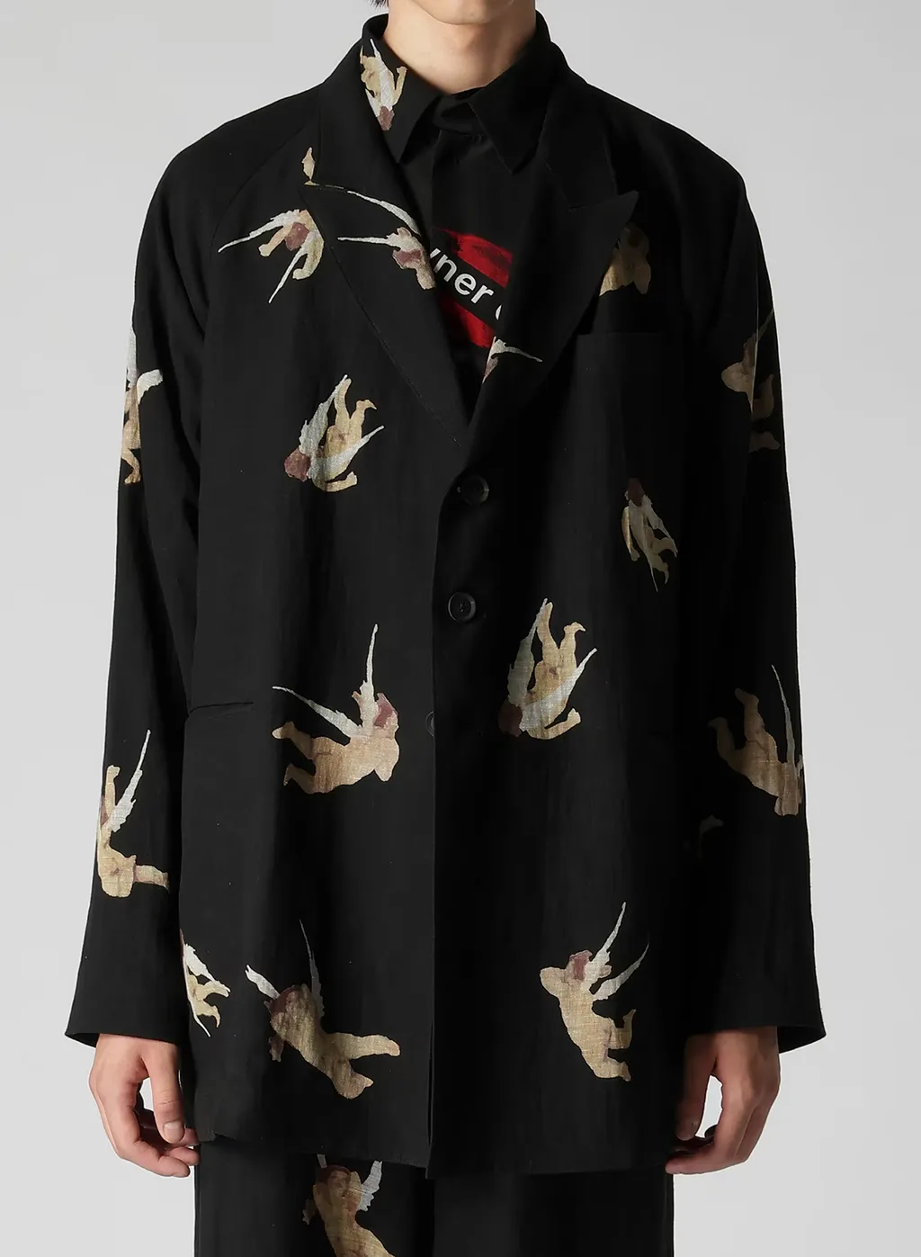 Angel Pattern Casual Jacket