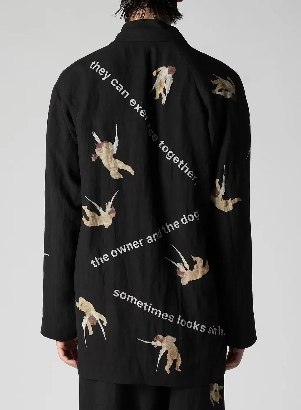 Angel Pattern Casual Jacket