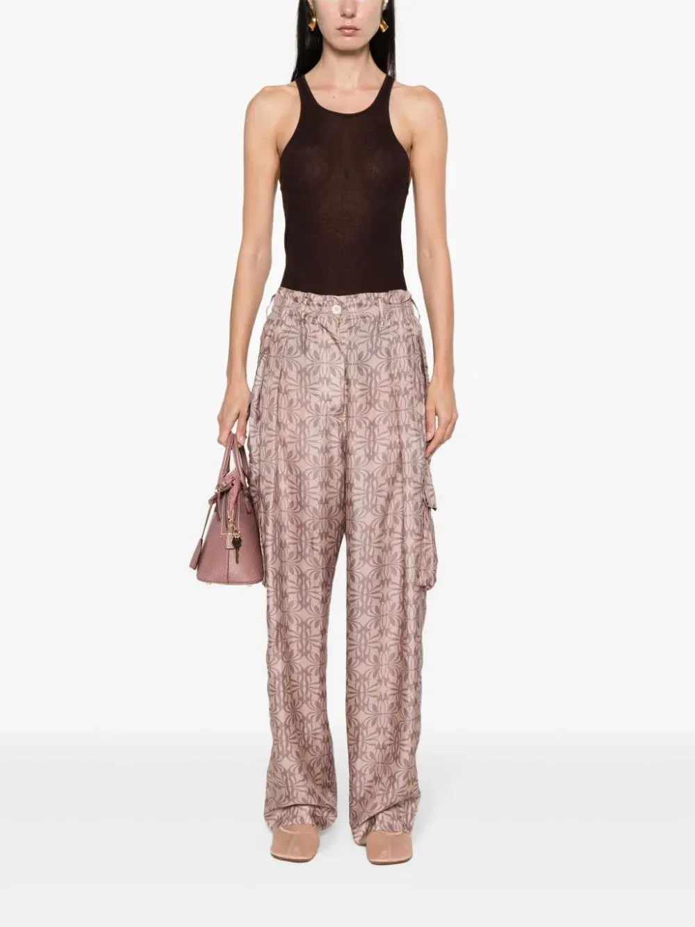Belt-Loop Casual Pants
