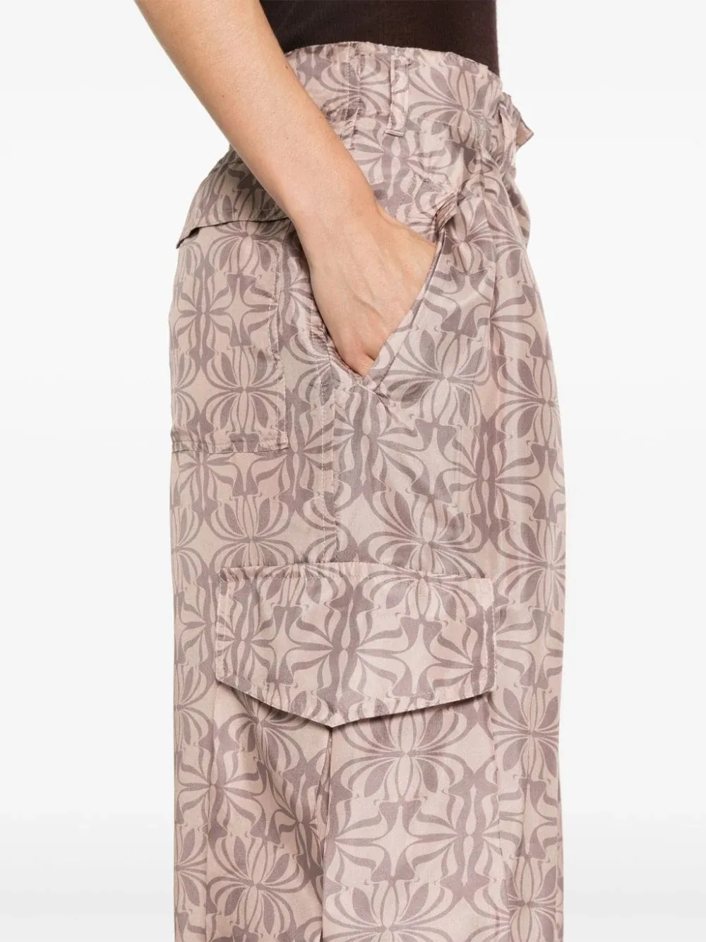 Belt-Loop Casual Pants