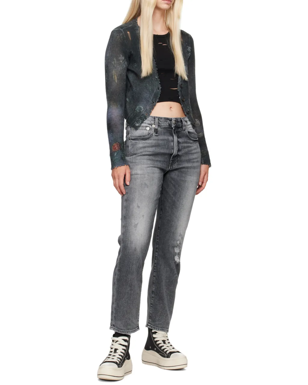 Cropped Boyfriend Jeans