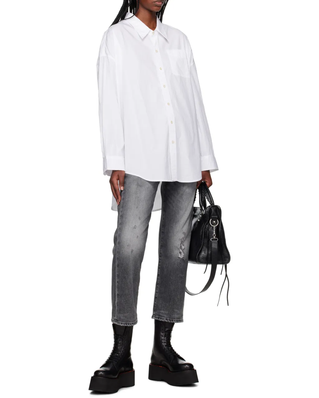 Cropped Boyfriend Jeans