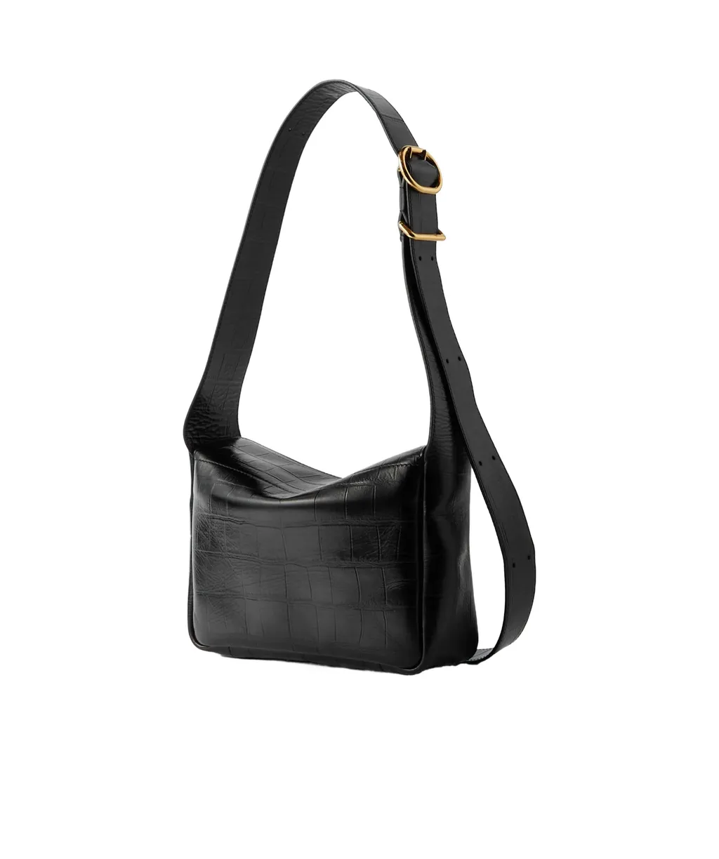 Jil Sander Embossed Messenger Bag