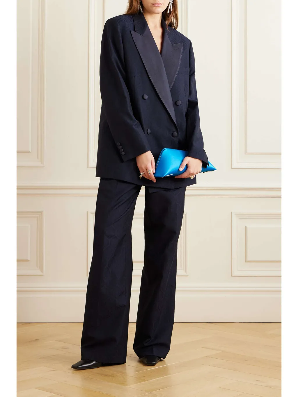 Double-Row Suit Jacket