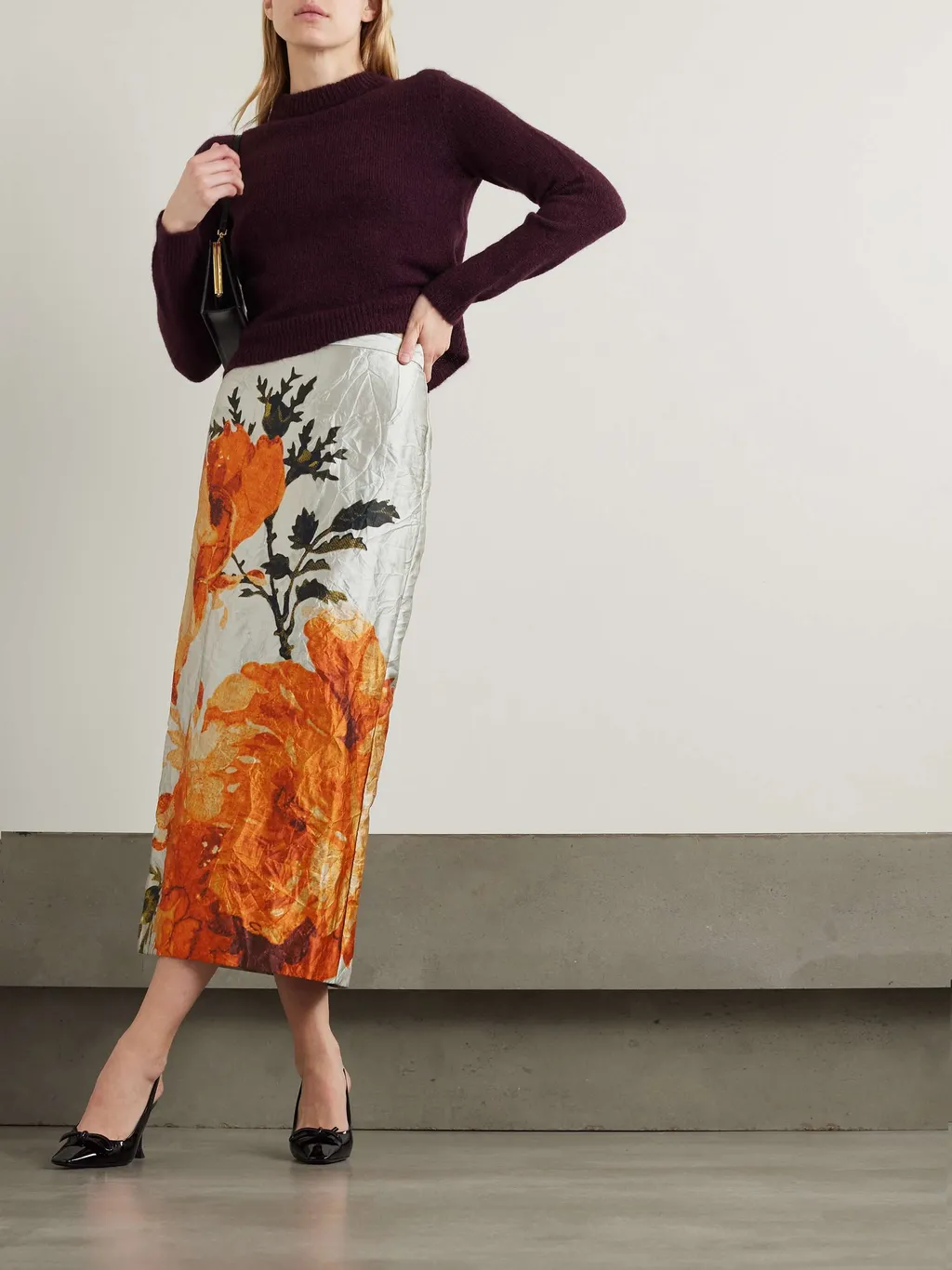 Floral Printed Skirt