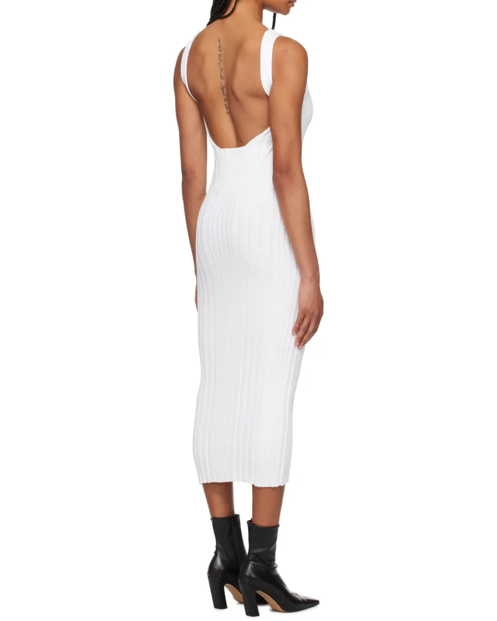Ottilie Ribbed-Knit Dress
