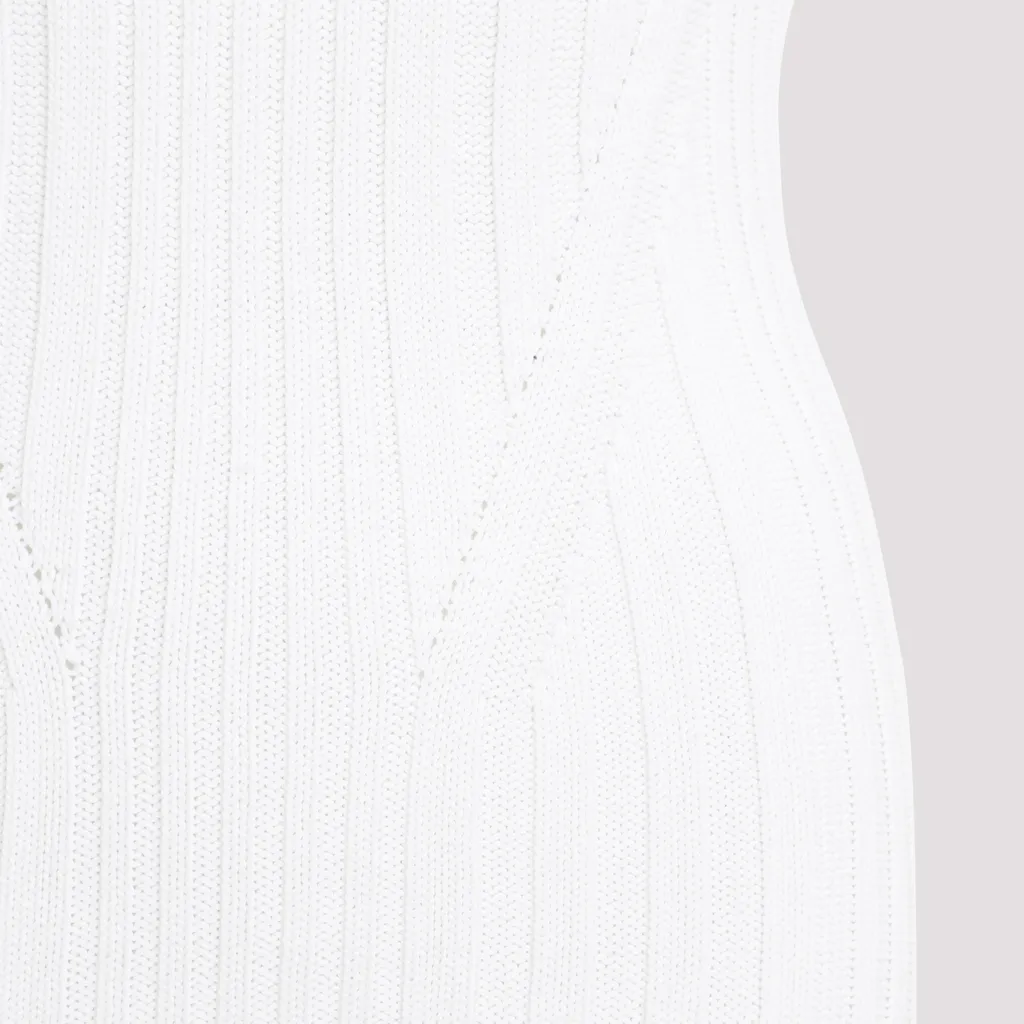 Ottilie Ribbed-Knit Dress
