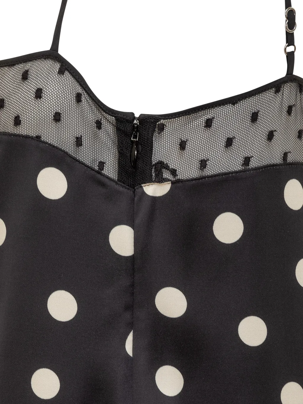 Stella Mccartney Layered Polka Dot Print Top
