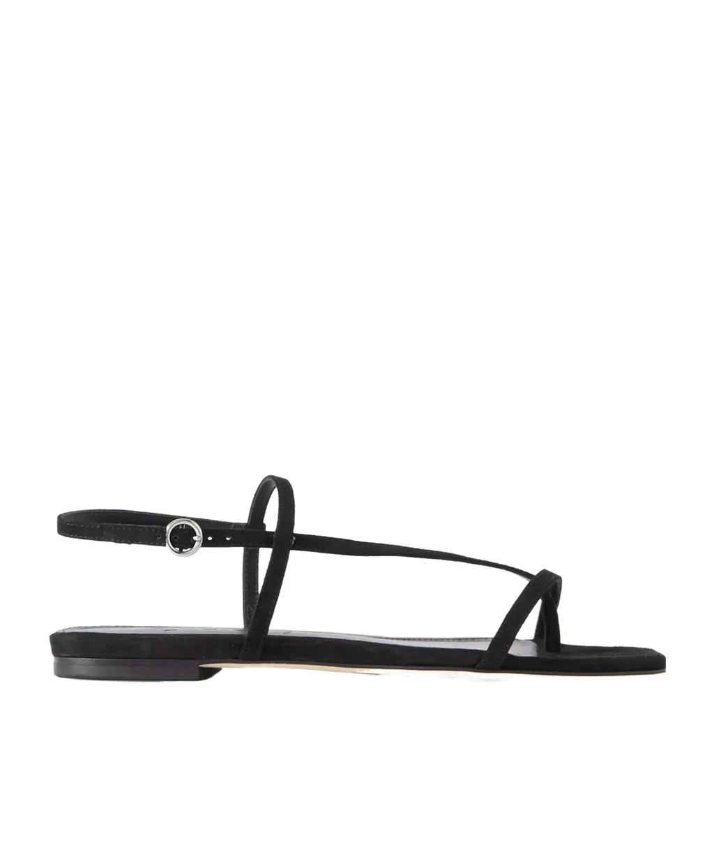 Square Head Flat-Soled Sandals