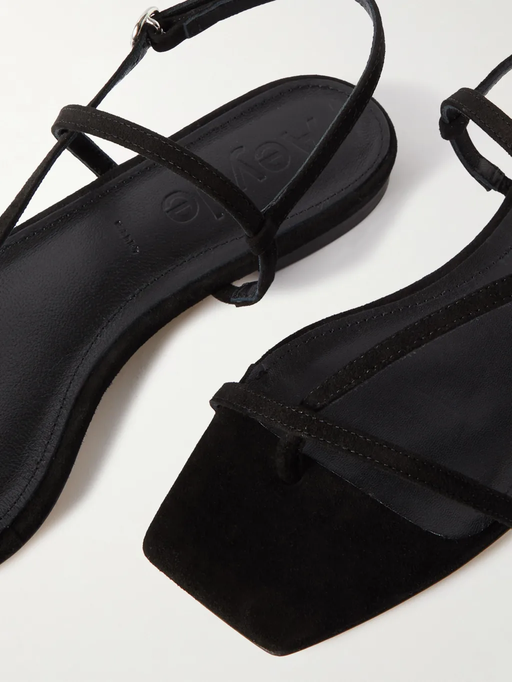 Square Head Flat-Soled Sandals