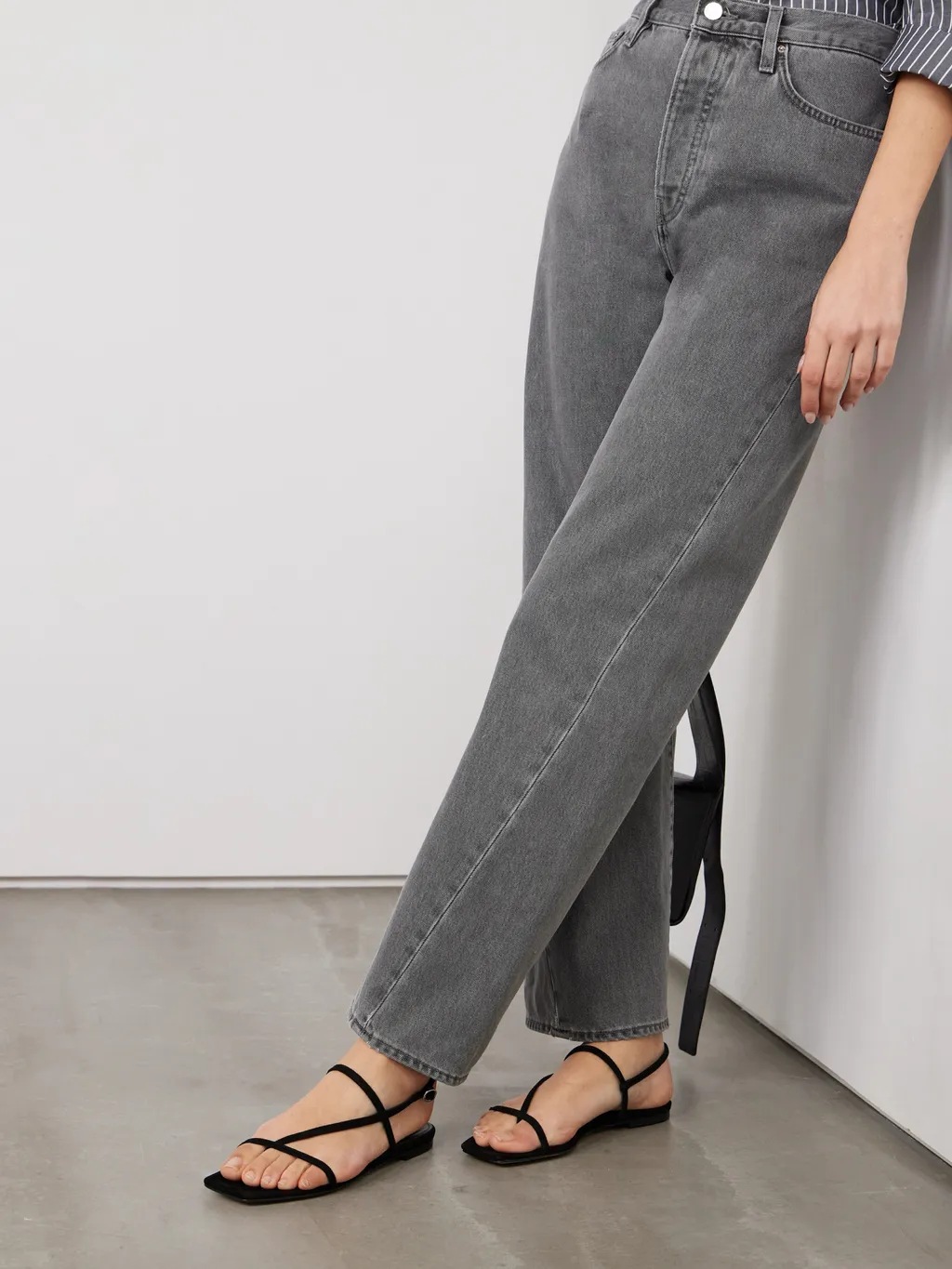 Square Head Flat-Soled Sandals