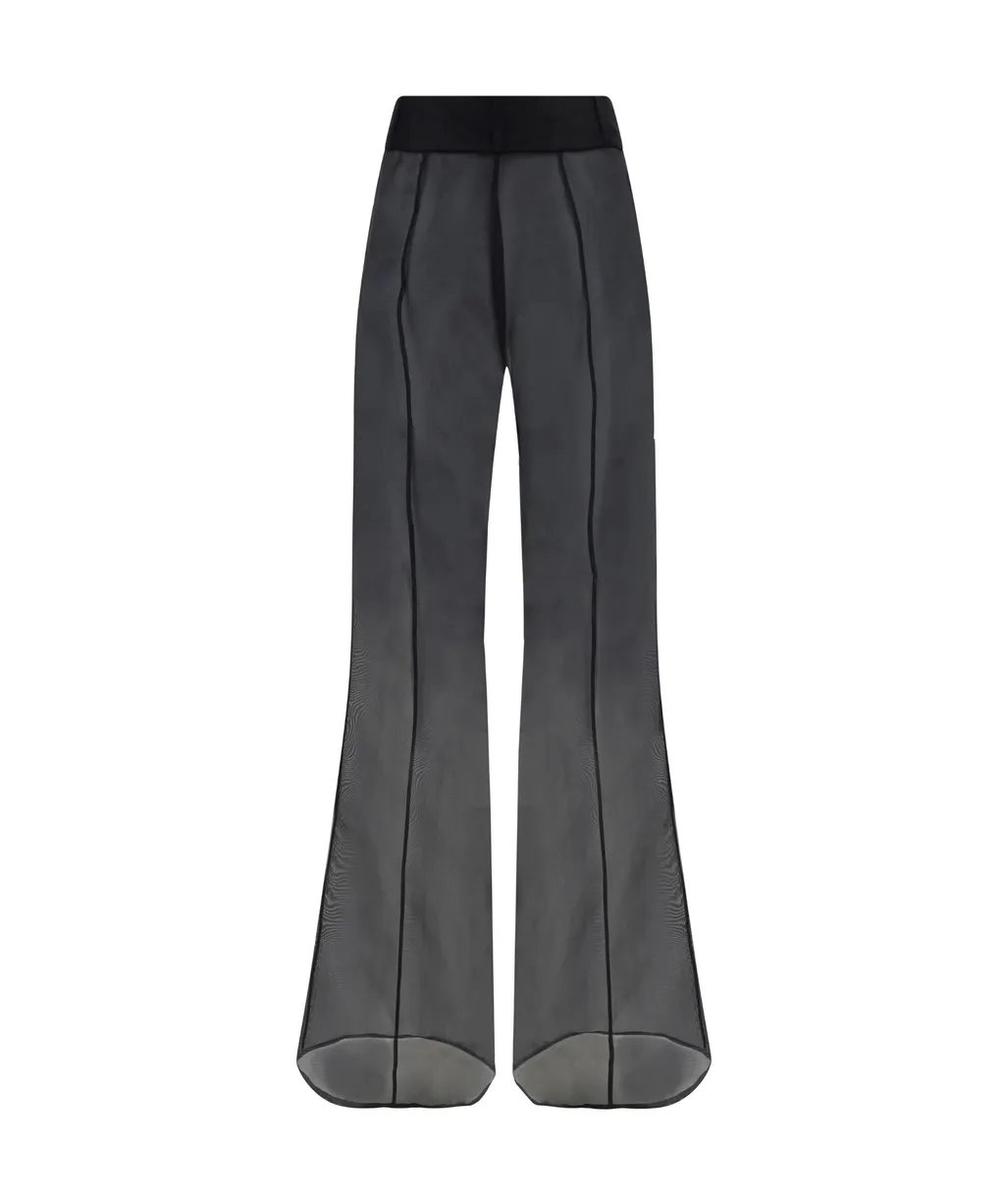 Belt-Loop Casual Pants