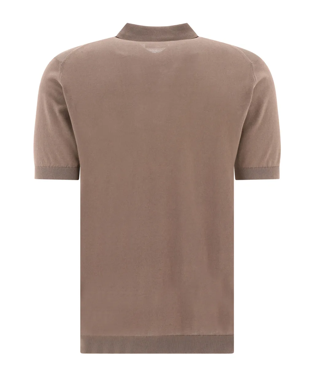 Short-Sleeved Polo Shirt