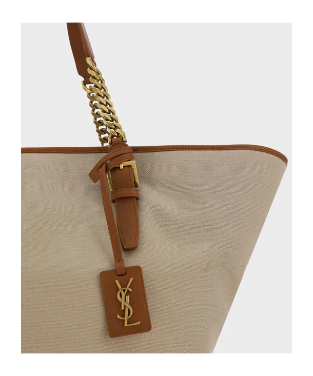 Saint Laurent Logo Patch Top Handle Bag